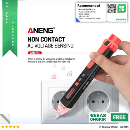 ANENG Tespen Tester Pen Non Contact AC Voltage Alert Detector 12 1000V VC1010