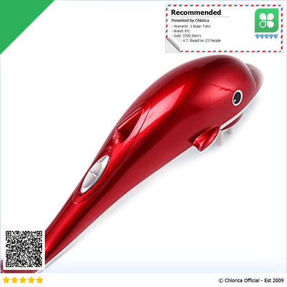 Qingfeng Alat Pijat Elektrik Dolphin Massager Shoulder Vibration USB HK668