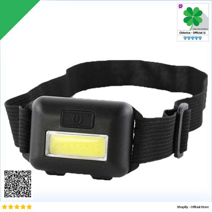 Alloet Senter Kepala Headlamp LED COB Waterproof IPX4 150lm 10W BL35