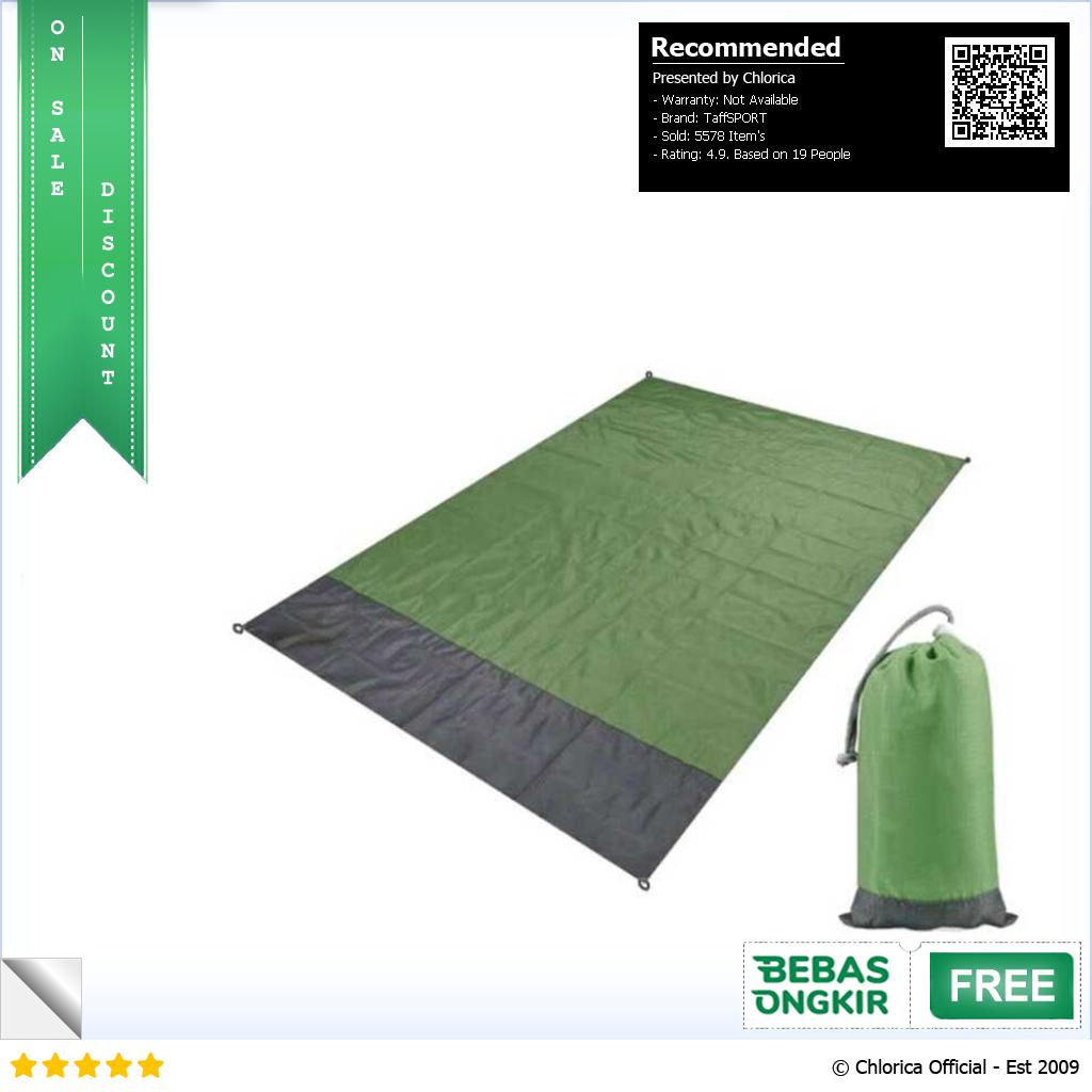 TaffSPORT Tikar Lipat Matras Camping Piknik Waterproof Mat 140 x 200cm FS 008