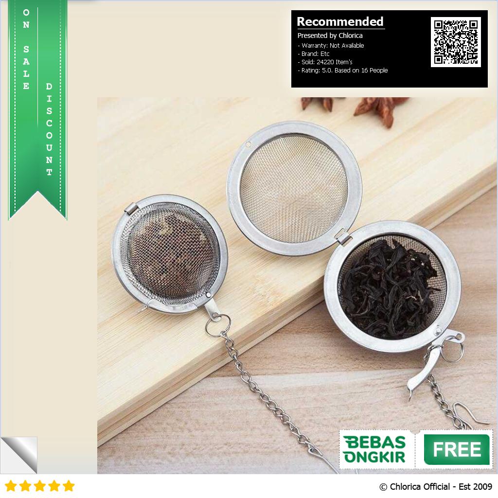 JETTING Saringan Teh Reusable Tea Filter Infuser Strainer K520