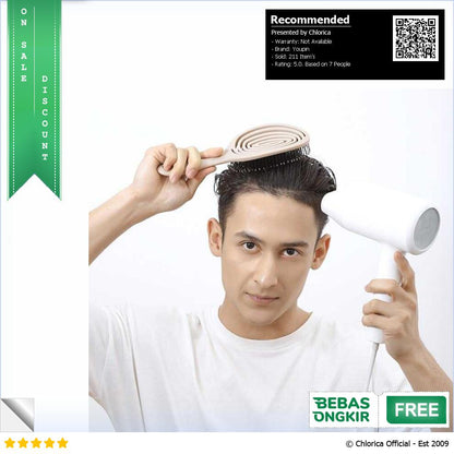 Youpin Xinzhi Sisir Rambut Relaxing Massage Comb Hair XZ60019001