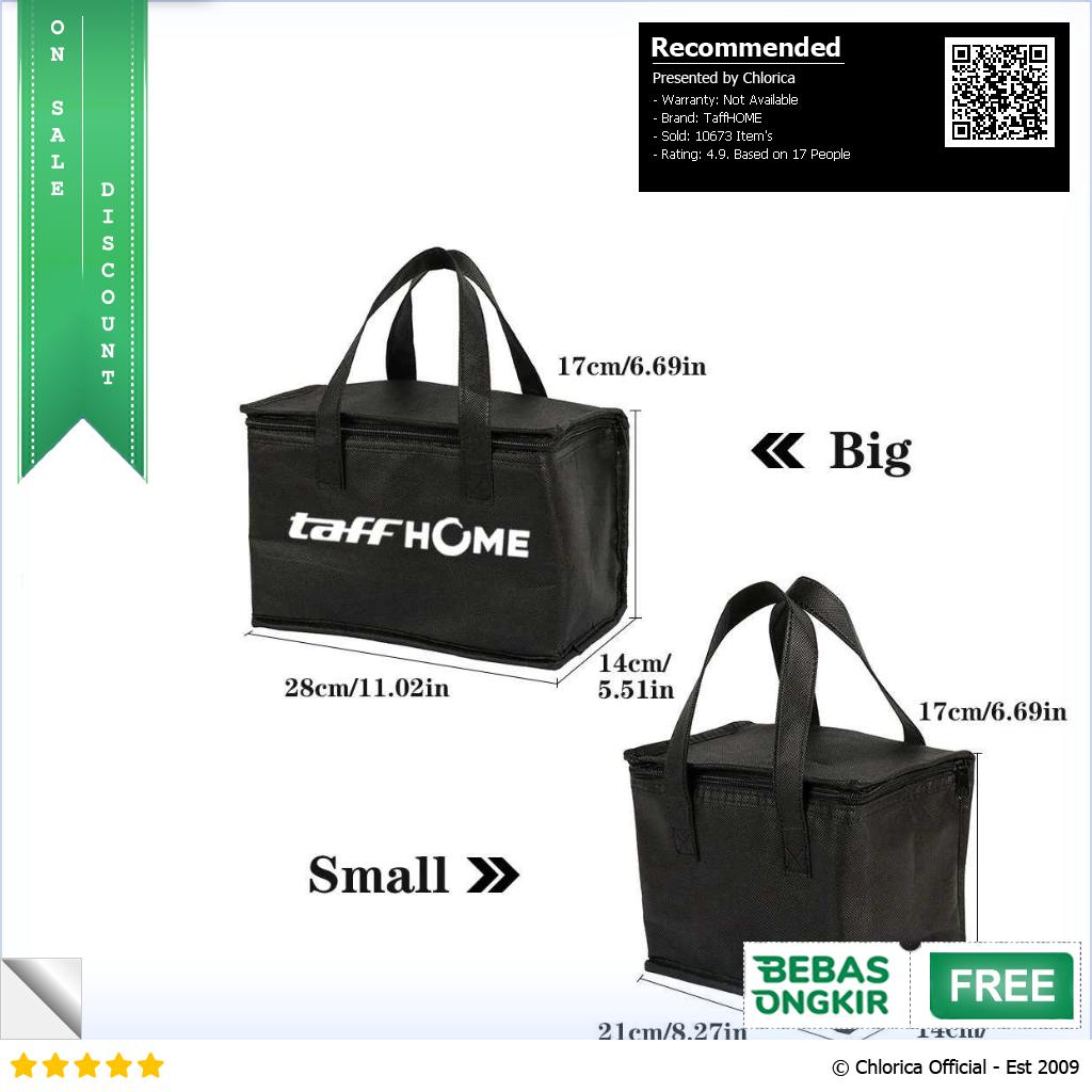 TaffHOME Tas Pendingin Makanan Cooler Bag Thermal Insulated Bag S1524