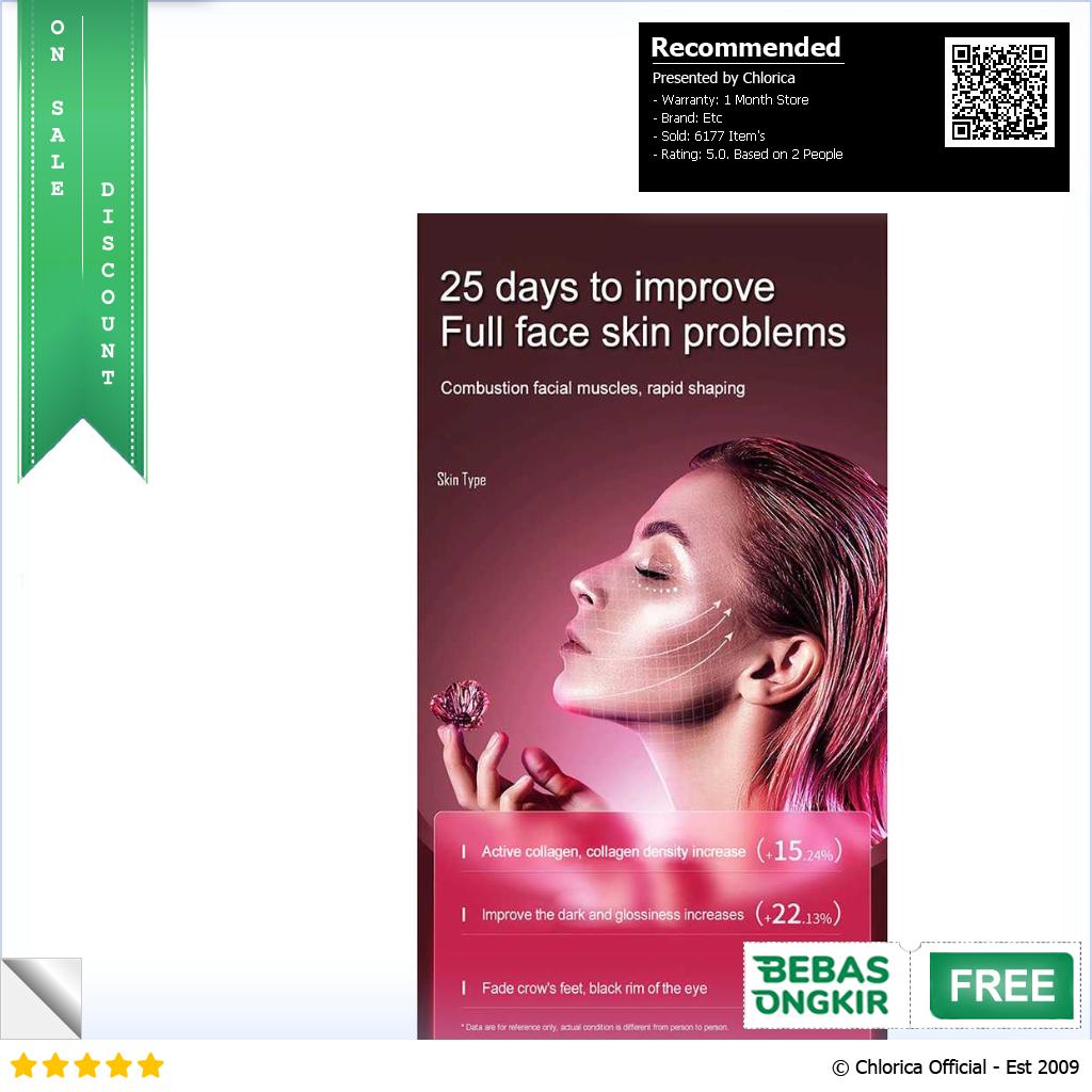 V Face Alat Pijat Penirus Wajah Face Lifting Double Chin V Shaped V80