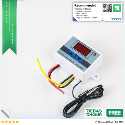 Taffware Digital Temperature Control Thermostat Microcomputer XH W3001