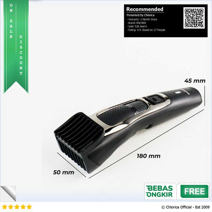 ENCHEN Alat Cukur Elektrik Hair Clipper Rechargerable Sharp3S