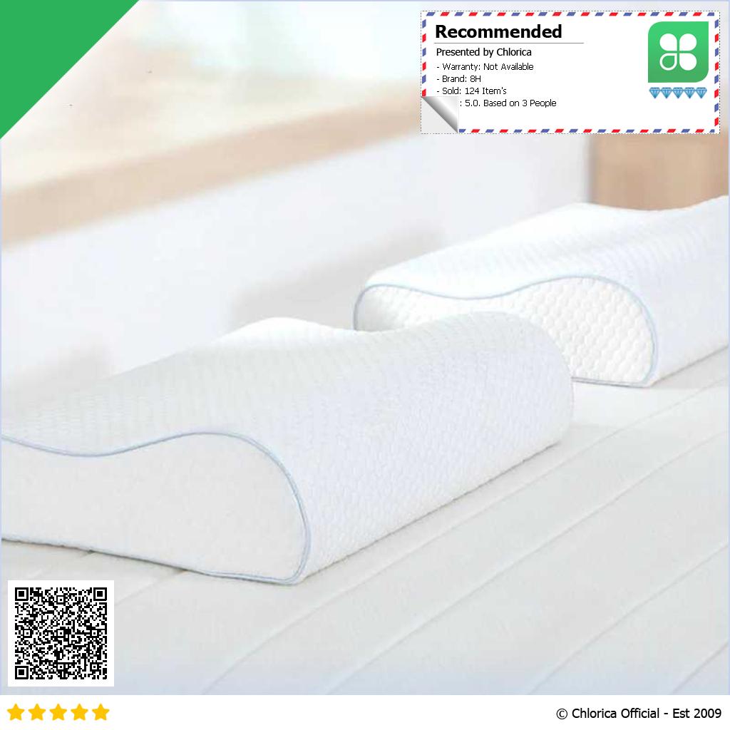 8H Tri curved Memory Foam Slow Rebound Pillow Bantal Tidur H1