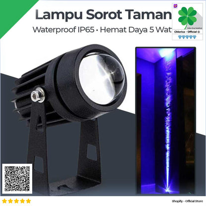 TaffLED Lampu Taman Hias Sorot Garden Spotlight Waterproof 90 240V 5W KU 02