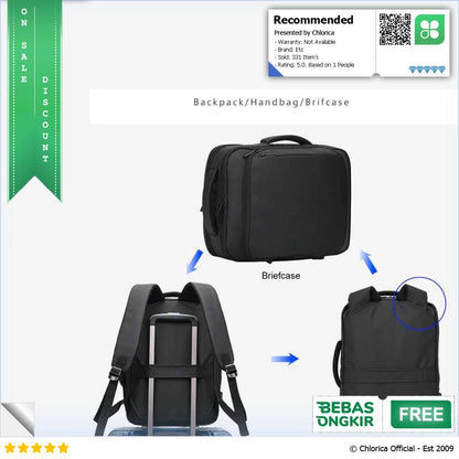 VORMOR Tas Ransel Laptop Backpack USB Charging AG1901