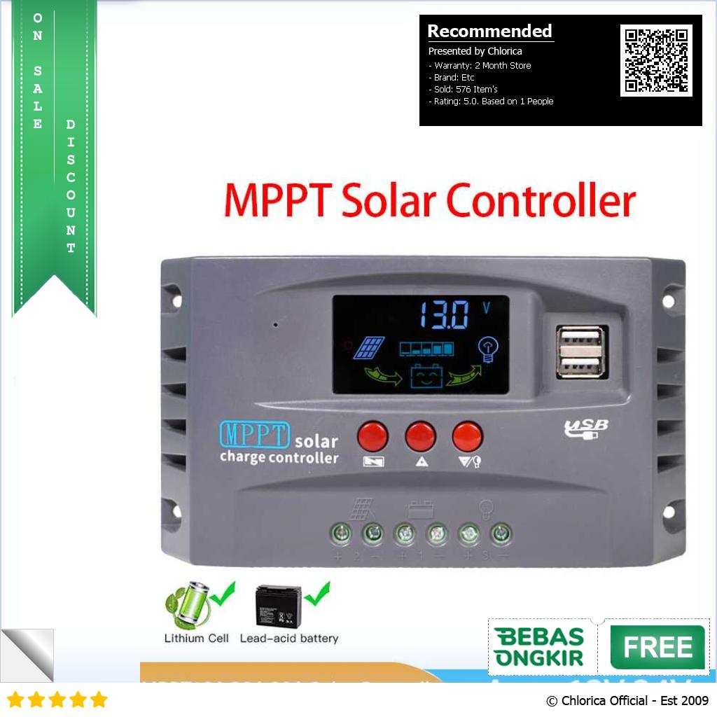 HXC Solar Charge Controller MPPT 2 USB Automatic Identify 12V 24V HXC3