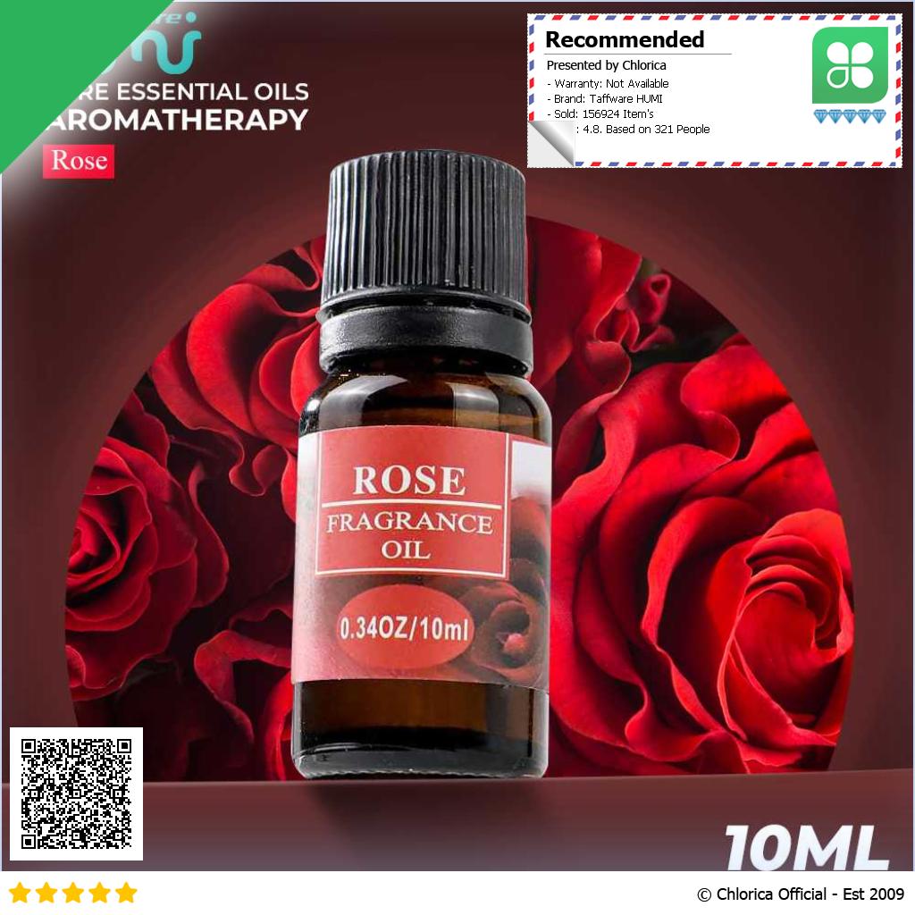 Taffware HUMI RHJY Pure Essential Oils Minyak Aromatherapy 10ml TSLM1