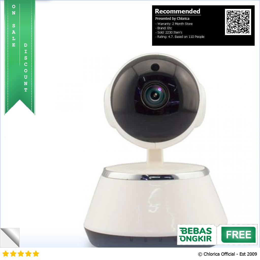 Wireless IP Camera CCTV 1 4 Inch CMOS 720P Night Vision V380 Pro