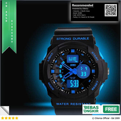 SKMEI Jam Tangan Anak Analog Digital Anti Air 30 M 1061