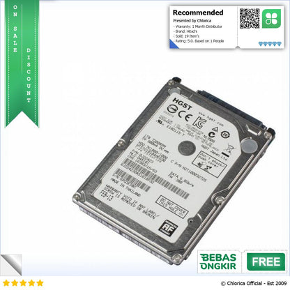 HGST Travelstar HDD SATA 6.0Gbps 2.5 inch 7200 RPM