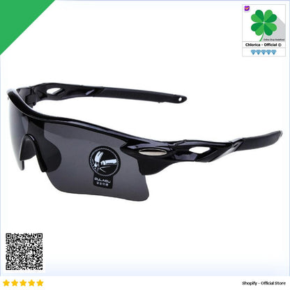 OULAIOU Kacamata Sepeda Lensa Mercury Cycling Sunglasses 9181