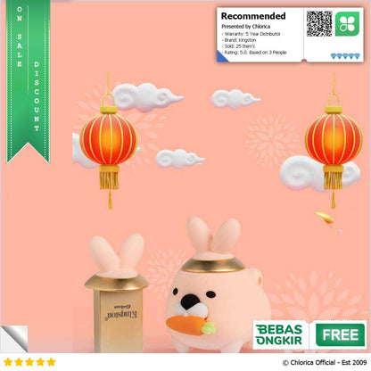 Kingston Limited Edition Year of Rabbit Flashdisk USB 3.2 Gen 1 64GB DTCNY23