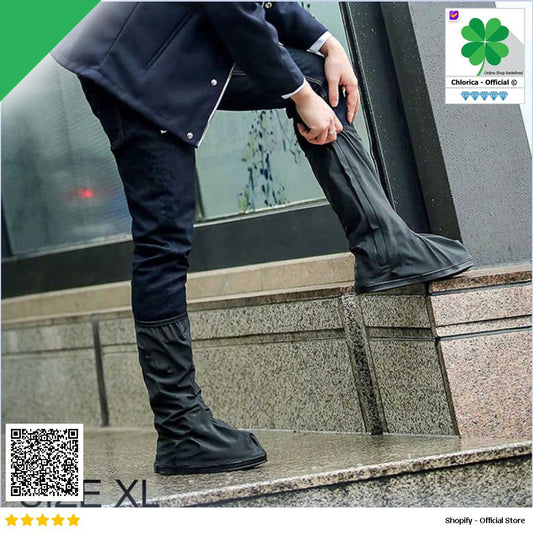 Rhodey Pelindung Sepatu Anti Hujan Reusable Rain Boot Cover JY 819A