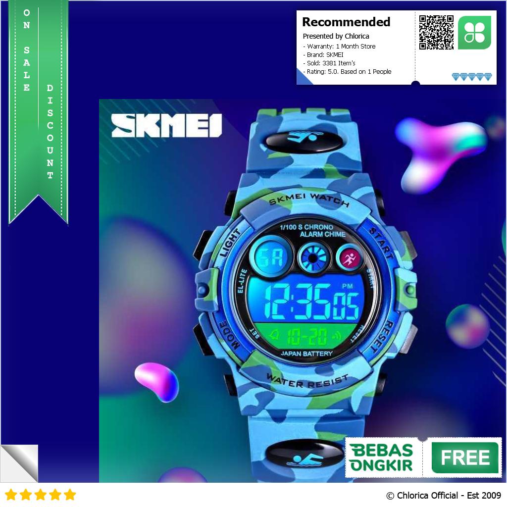 SKMEI Kids Jam Tangan Digital Anak Anti Air 50M 1547