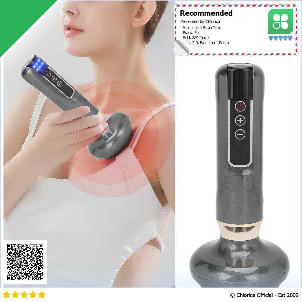 PASTSKY Alat Pijat Bekam Electric Cupping Massager Guasha 12 Gears DS A12