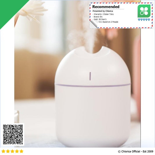 Lescolton Mini Humidifier Aromatherapy Oil Diffuser USB 250ml HM25