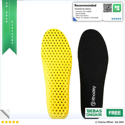 Rhodey Insole Sepatu Alas Kaki Orthopedic Sport Y3Y27