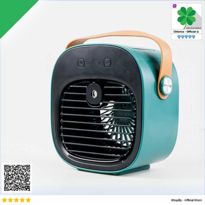 JENNIOEM Air Cooler Mini Fan AC Kipas Penyejuk Ruangan 180ml F12