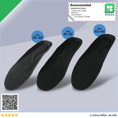 Qsong Dian Insole Sepatu Alas Kaki Orthopedic Shock Absorption XSXD01