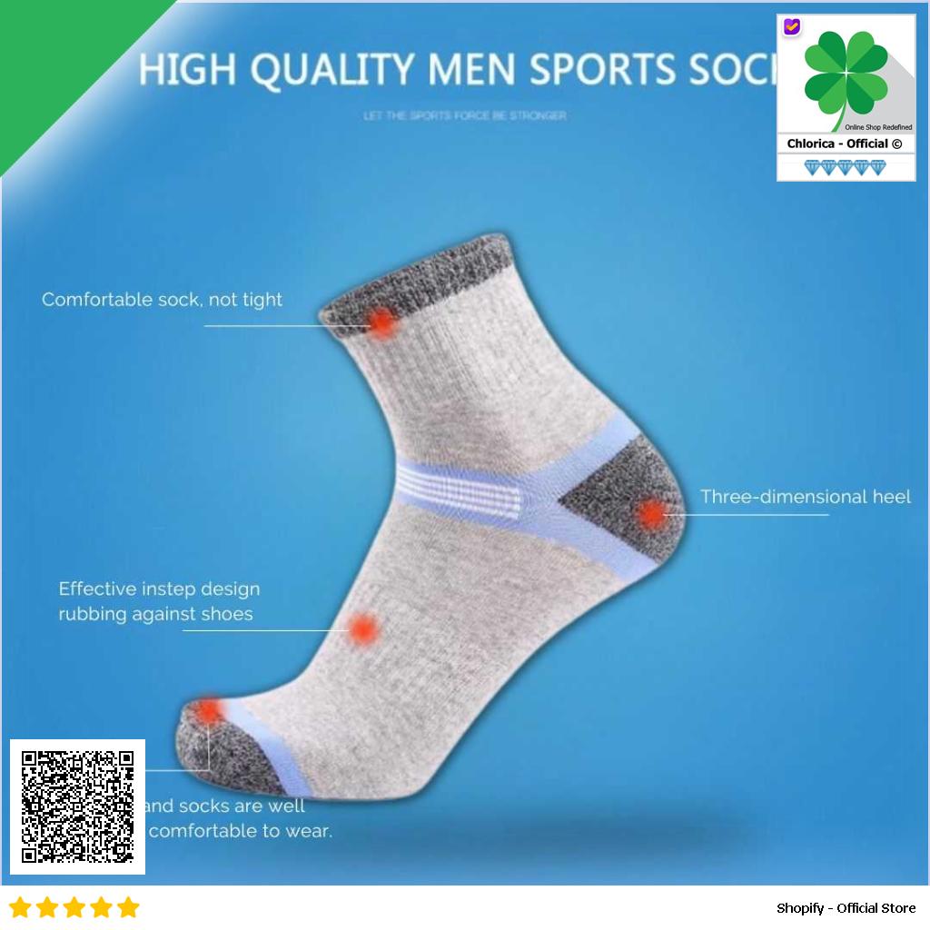 ZTOET Kaos Kaki Olahraga Pria Quick Drying Breathable Men Socks 39 45 WZ173