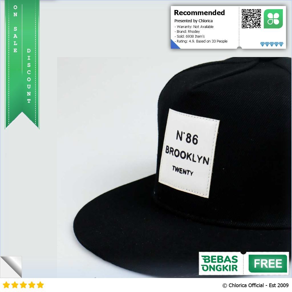 Rhodey Topi Snapback Hat N86 Brooklyn Twenty RS20