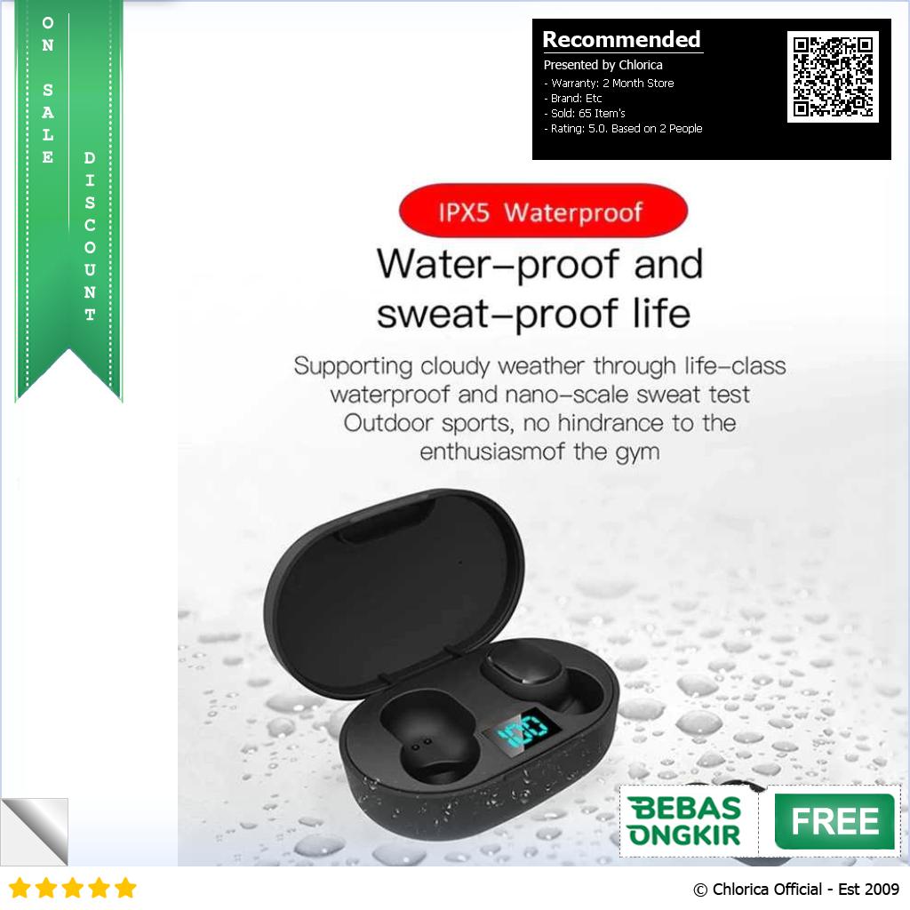 Tebaurry TWS Bluetooth Earphone with Charging Case E6S