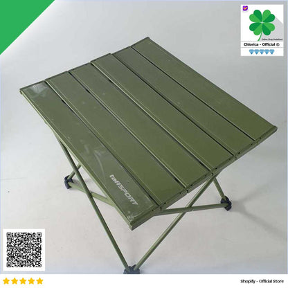 TaffSPORT Meja Lipat Piknik Foldable Portable Aluminium Table 8825