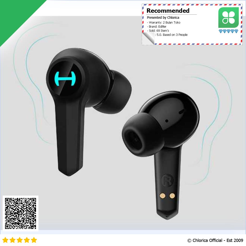 Edifier TWS Gaming Earphone Bluetooth 5.2 IP55 400mAh GT4