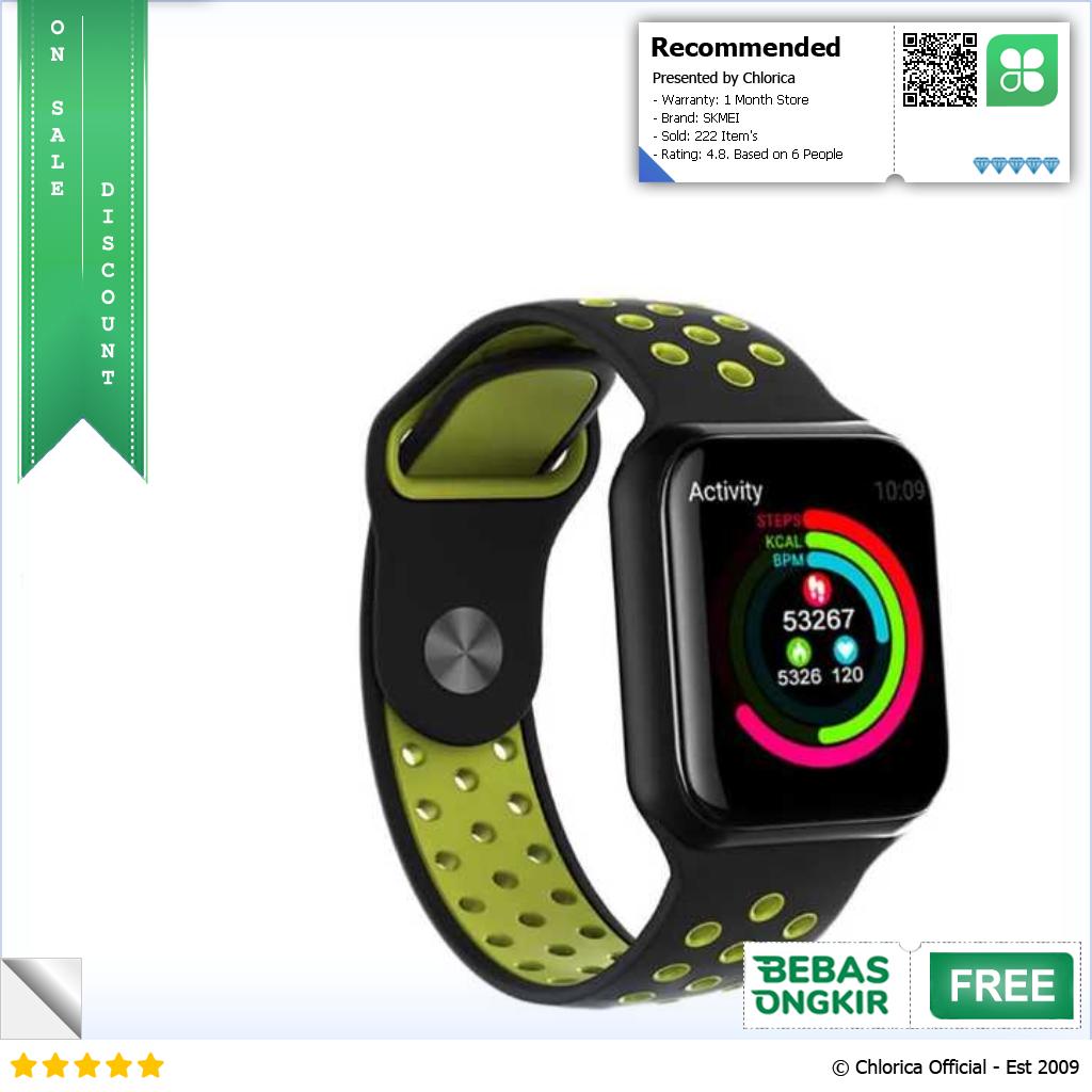 SKMEI Smartwatch Sport Fitness Tracker Heart Rate Blood Pressure F8