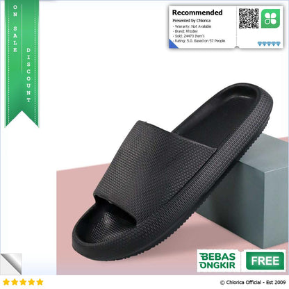 Rhodey Snugee Sandal Rumah Anti Slip Slipper EVA Soft Unisex