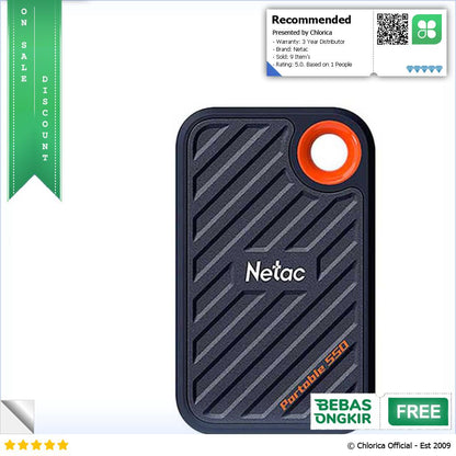 Netac ZX20 Portable SSD 2000MB s USB 3.2 Gen 2 Type C NT01ZX20