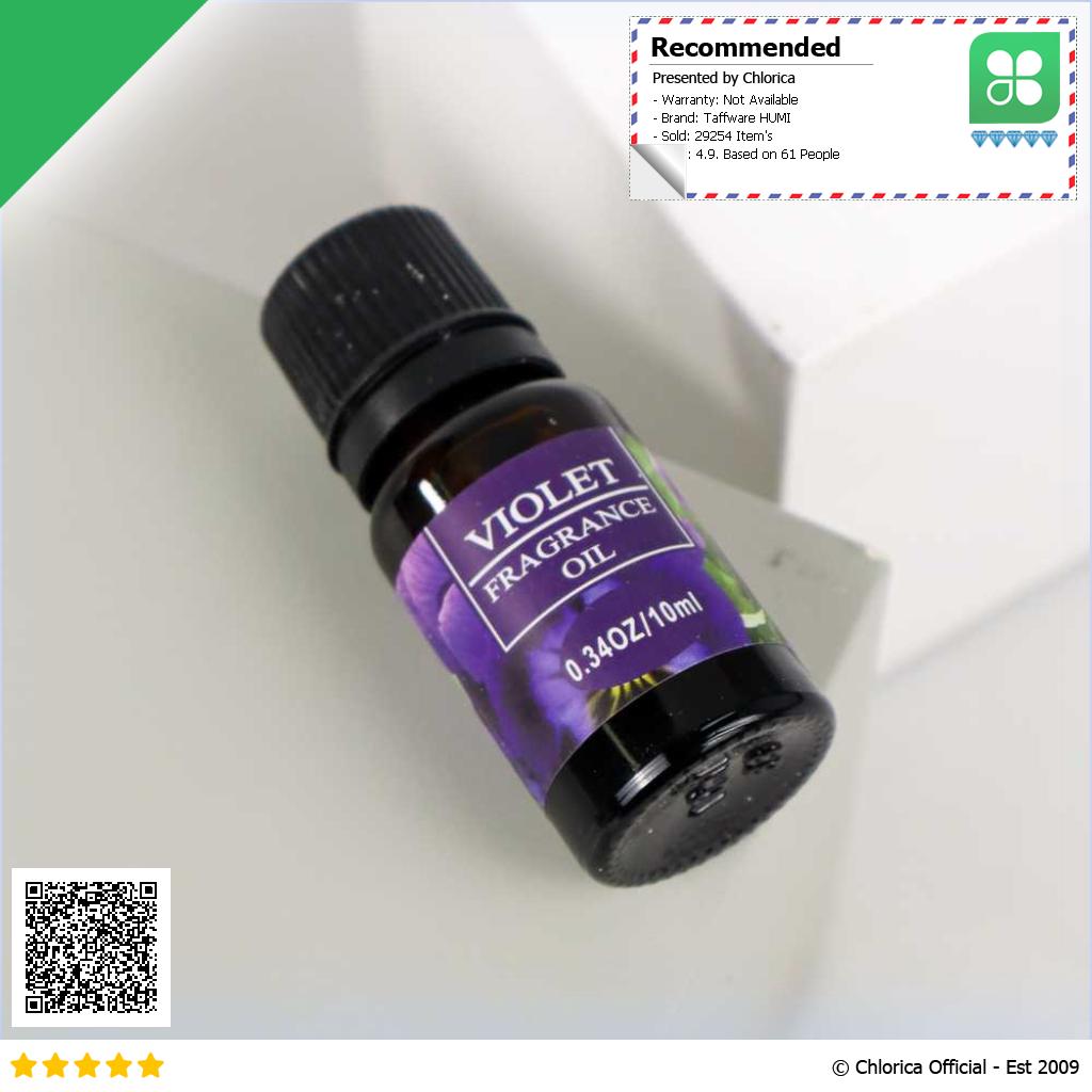 Taffware HUMI Pure Essential Oils Minyak Aromatherapy Diffusers 10ml RH 15