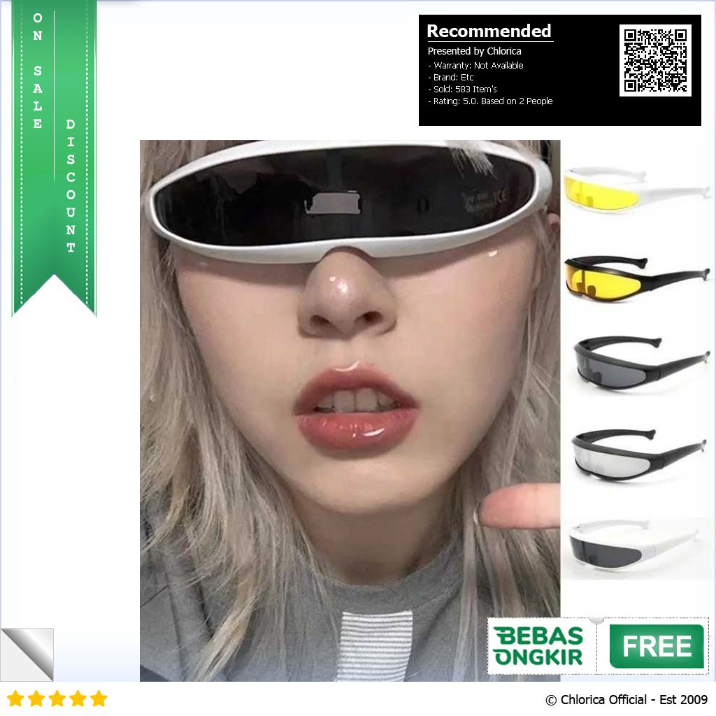 TRAFA Kacamata Pria Futuristic Sunglasses Anti Reflective UV400 TF267