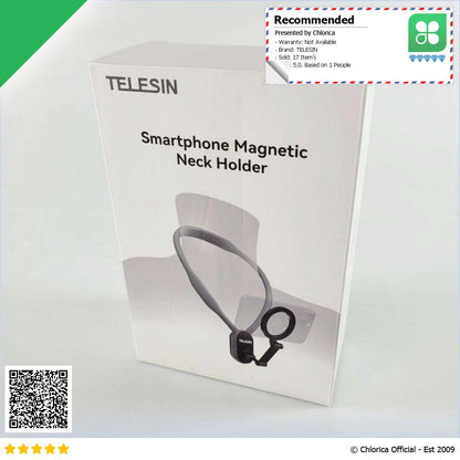 TELESIN Strap Kalung Magnetic Neck Mount for Smartphone MNM 001