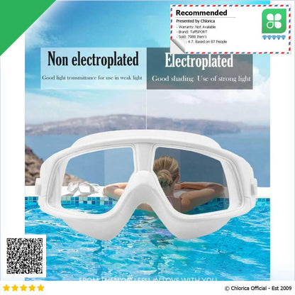 TaffSPORT Kacamata Renang Polarizing Anti Fog UV Protection GOG 3610