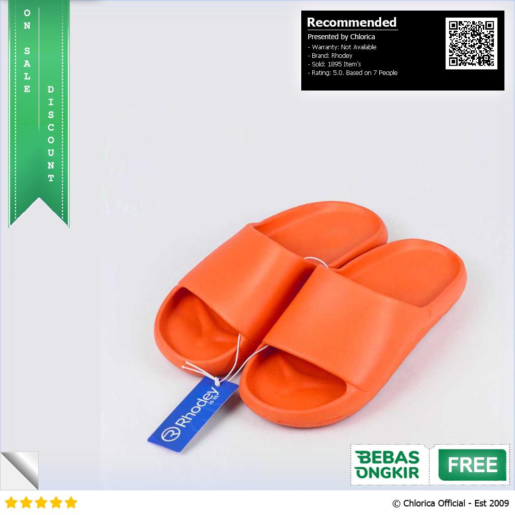 Rhodey Breath Sandal Rumah Anti Slip Slipper EVA Soft Unisex