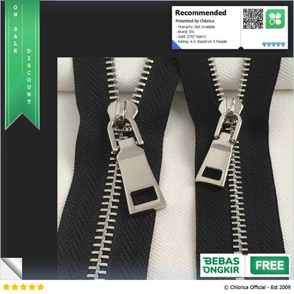 KALAX Penarik Ritsleting Removable Zipper Head Replacement KA37