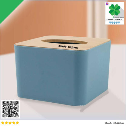 TaffHOME Kotak Tisu Kayu Multifungsi Wooden Tissue Box ZJ003