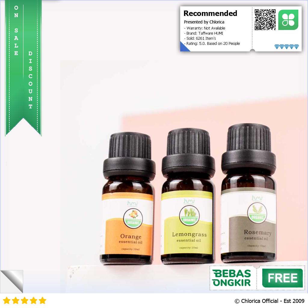 Taffware HUMI Pure Essential Oils Minyak Aromatherapy 10ml 6PCS K E7