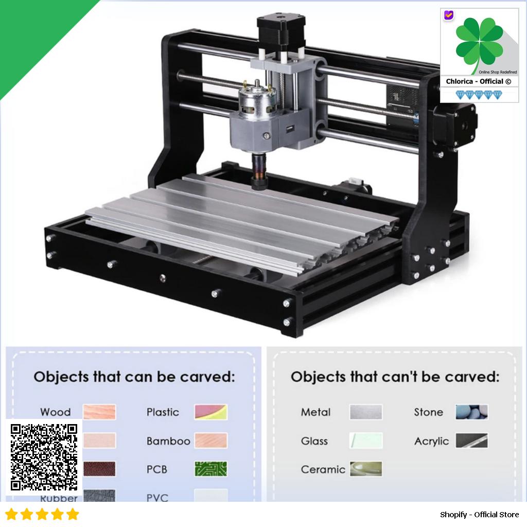 EIDEVO DIY Engraving Machine CNC 3018 with ER11