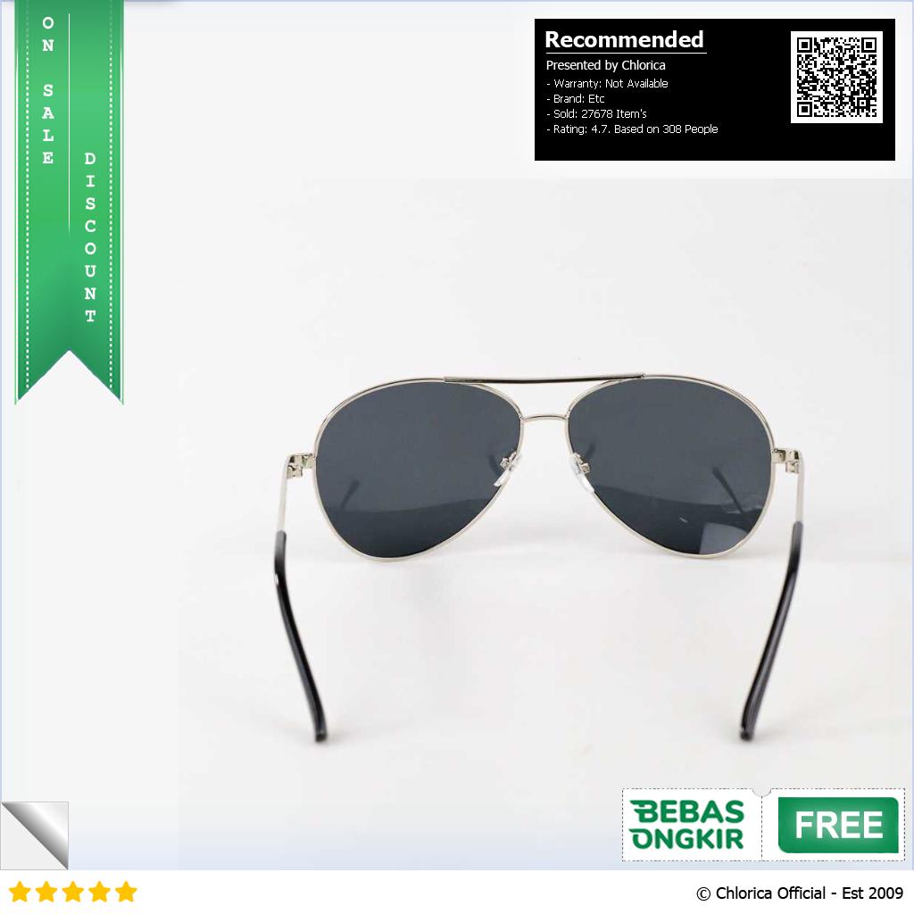 Aoron Kacamata Hitam Sunglasses Polarized Lens RB2132