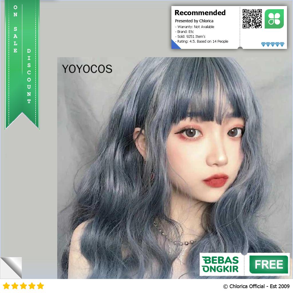 FYNHA Wig Rambut Palsu Model Wavy 65 cm HB 004