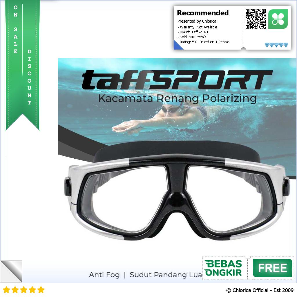 TaffSPORT Kacamata Renang Polarizing UV Protection Anti Fog GOG 3610