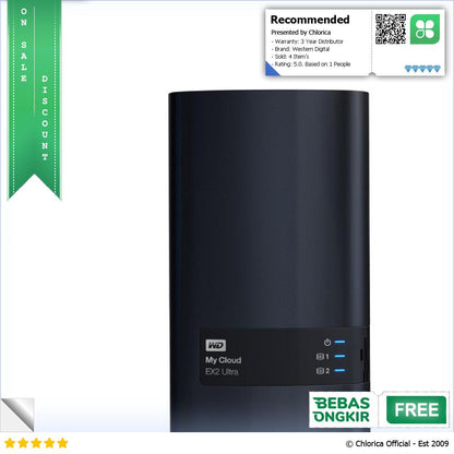 WD My Cloud EX2 Ultra Personal Cloud Storage