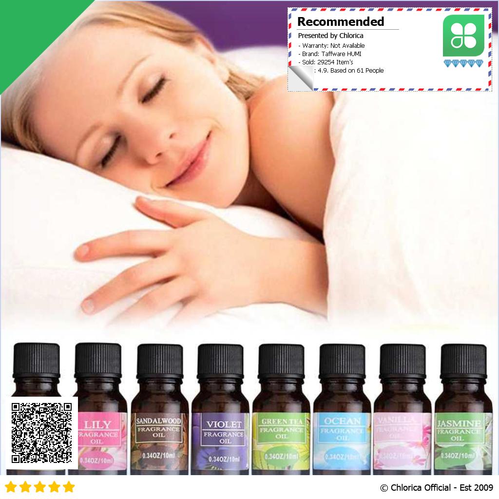 Taffware HUMI Pure Essential Oils Minyak Aromatherapy Diffusers 10ml RH 15