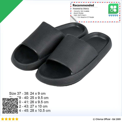 Rhodey Snugee Sandal Rumah Anti Slip Slipper EVA Soft Unisex